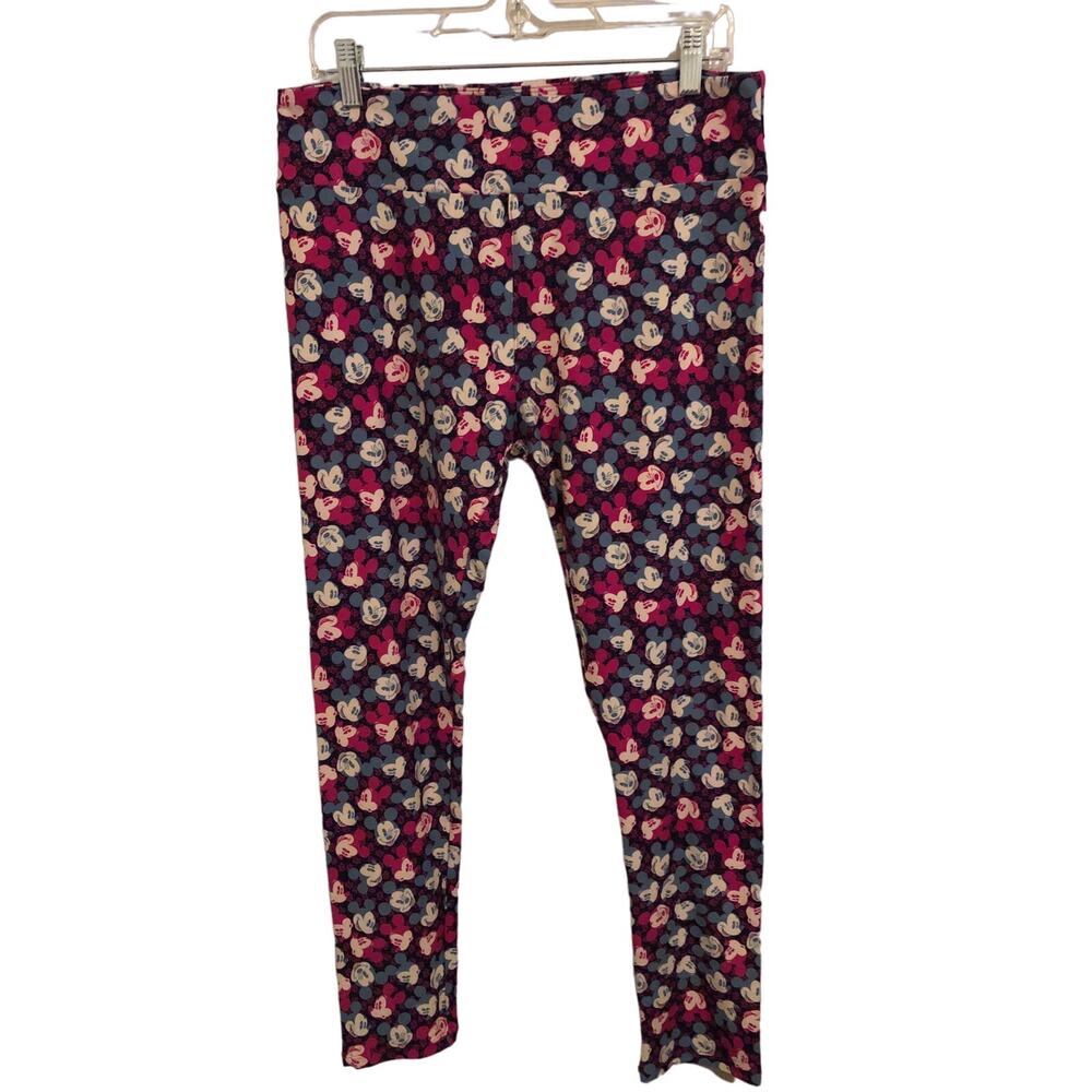 LuLaRoe Mickey Mouse leggings T/C NWOT